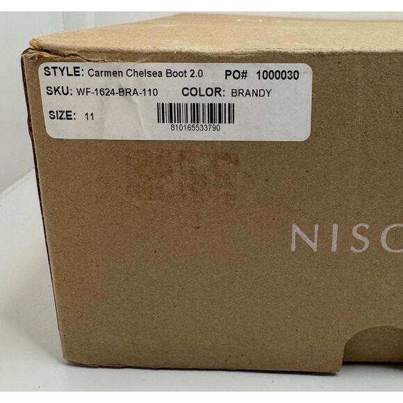 Nisolo Carmen Chelsea Boot 2.0 Brandy Leather Women’s Size 11 - Picture 12 of 12